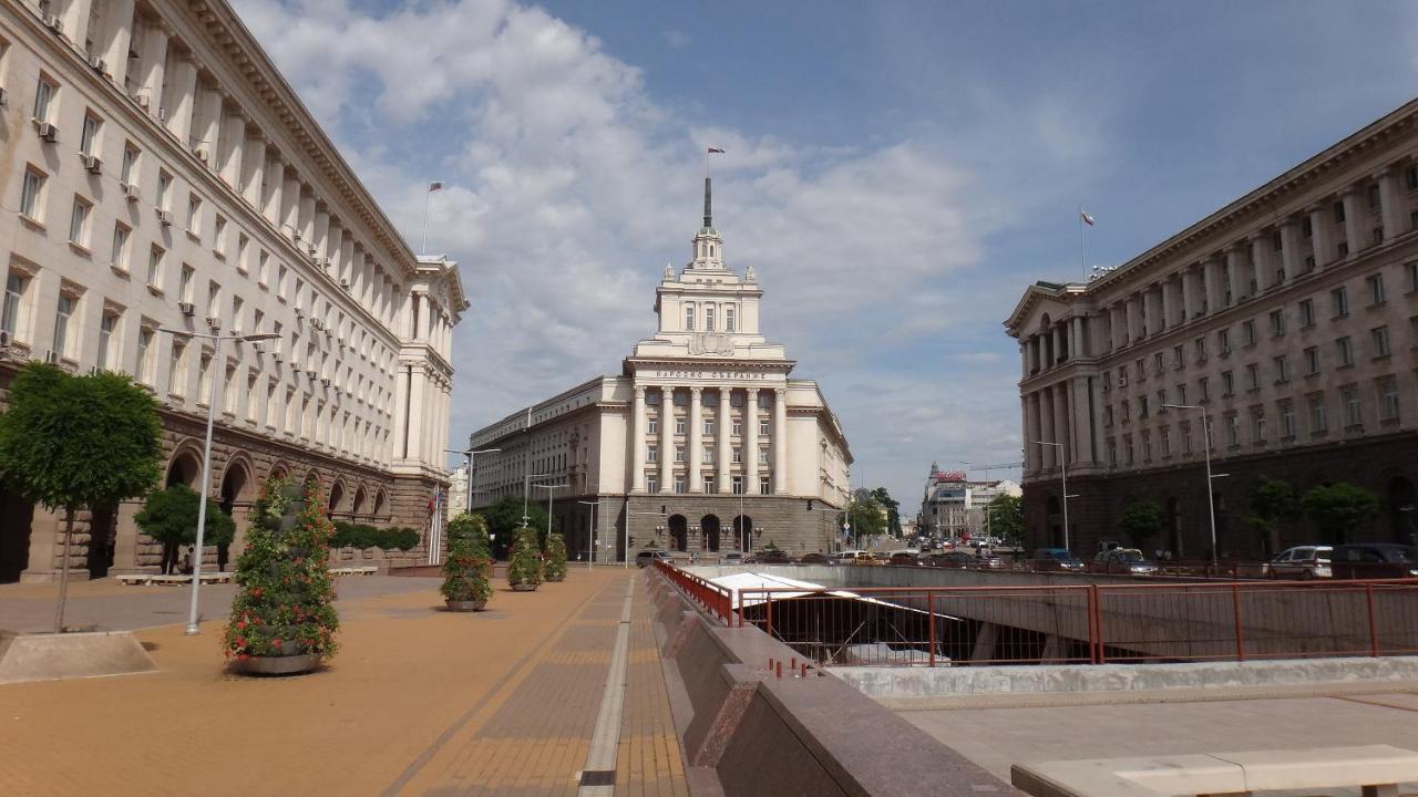 Sunny Studio With A View In Top Center Sofia Extérieur photo